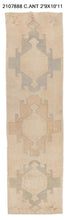 3x11 Old & Vintage Turkish Area Runner Rug