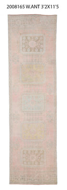 3x11 Old & Vintage Turkish Area Runner