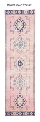 3x11 Old & Vintage Turkish Area Runner