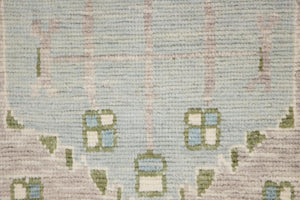 3x12 Modern Oushak Area Runner Rug