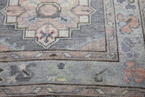 3x12 Modern Oushak Area Tulu Rug