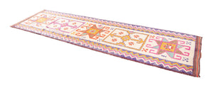 3x12 Old & Vintage Turkish Area Runner Rug