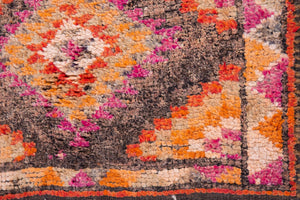3x12 Old & Vintage Turkish Area Runner Rug