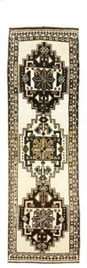3x12 Old & Vintage Turkish Area Runner