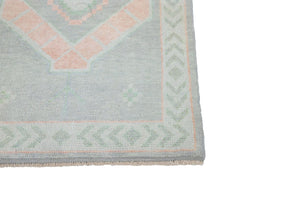 3x13 Modern Oushak Area Runner Rug