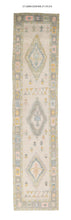 3x13 Modern Oushak Area Runner Rug