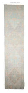 3x13 Modern Oushak Area Runner Rug