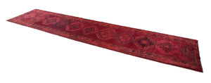 3x13 Old & Vintage Turkish Area Runner Rug