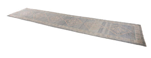 3x14 Modern Oushak Area Runner Rug
