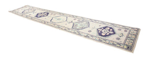 3x14 Modern Oushak Area Runner Rug