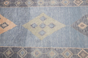 3x14 Modern Oushak Area Runner Rug