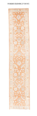 3x14 Modern Oushak Area Runner Rug