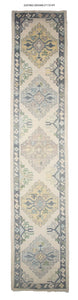 3x14 Modern Oushak Area Runner Rug