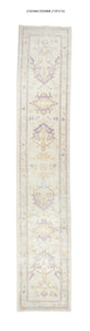 3x14 Modern Oushak Area Runner Rug