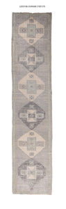3x14 Modern Oushak Area Runner Rug