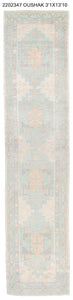 3x14 Modern Oushak Area Runner Rug