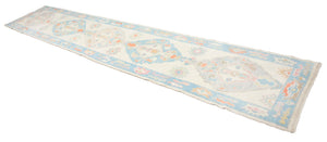3x16 Modern Oushak Area Runner Rug