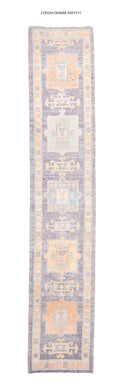 3x16 Modern Oushak Area Runner Rug