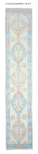 3x16 Modern Oushak Area Runner Rug