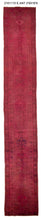 3x17 Old & Vintage Turkish Area Runner Rug