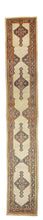 3x17 Old & Vintage Turkish Area Runner