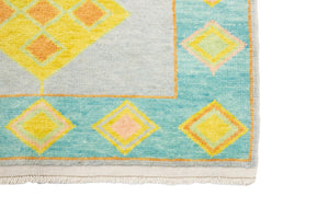 3x19 Modern Oushak Area Runner Rug