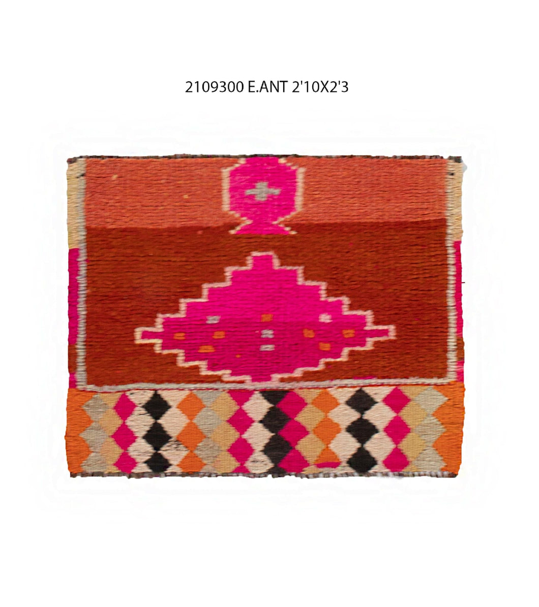 3x2 Old & Vintage Turkish Area Rug