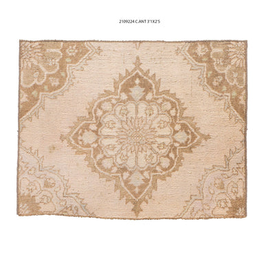 3x2 Old & Vintage Turkish Area Rug
