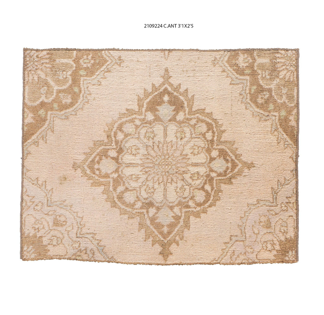 3x2 Old & Vintage Turkish Area Rug