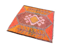 3x3 Old & Vintage Turkish Area Rug
