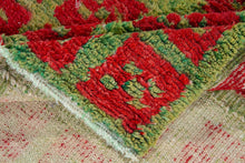 3x3 Old & Vintage Turkish Area Rug
