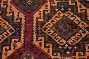 3x4 Old & Vintage Turkish Area Rug