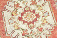 3x5 Colorful Old & Vintage Turkish Area Rug