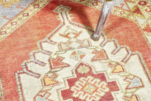 3x5 Colorful Old & Vintage Turkish Area Rug