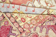 3x5 Colorful Old & Vintage Turkish Area Rug