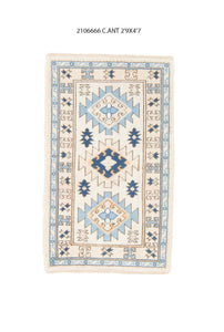 3x5 Old & Vintage Turkish Area Rug