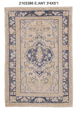 3x5 Old & Vintage Turkish Area Rug