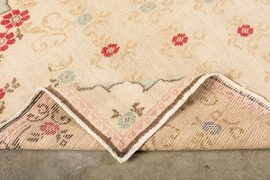 3x6 Colorful Vintage Turkish Area Rug