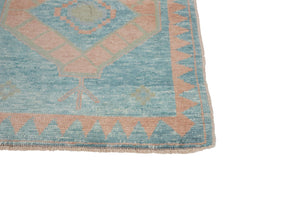 3x6 Modern Oushak Area Runner Rug