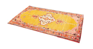 3x6 Old& Vintage Turkish Area Rug