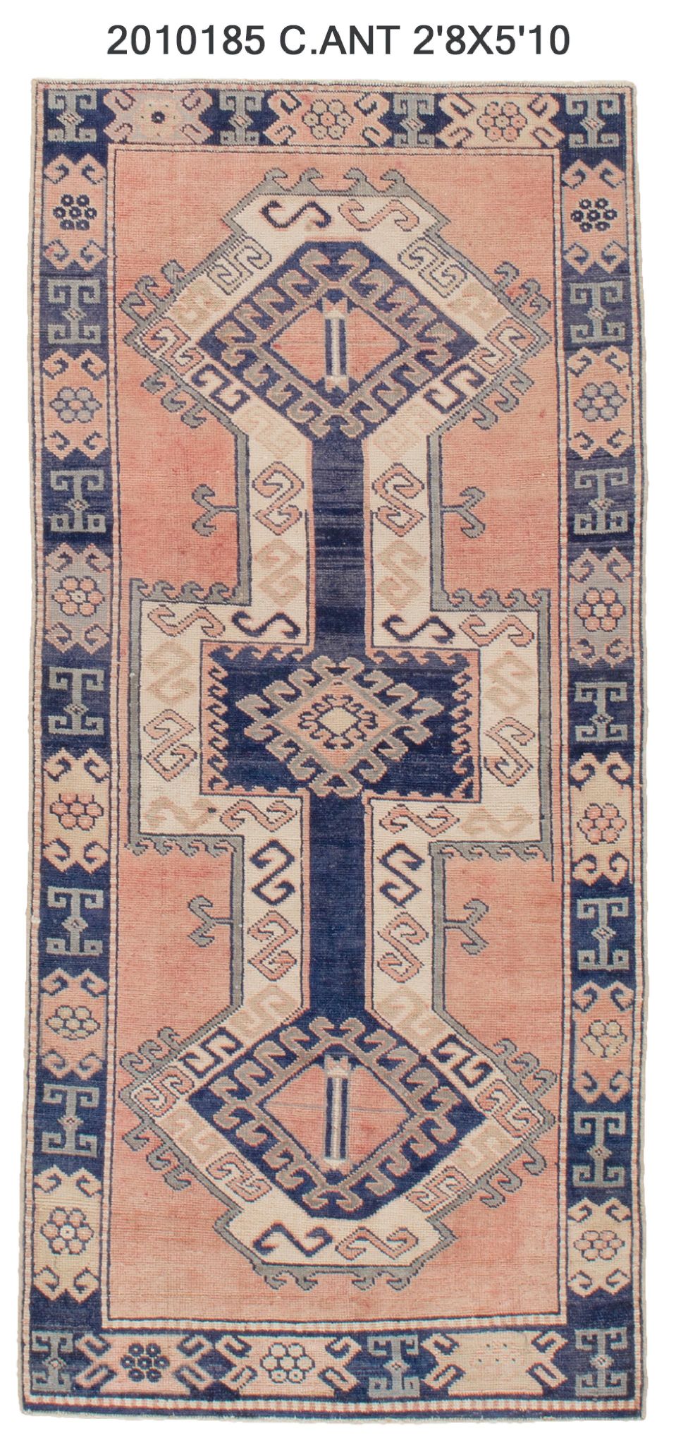3x6 Old & Vintage Turkish Area Rug