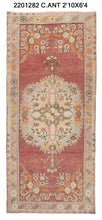 3x6 Old & Vintage Turkish Area Runner Rug