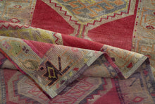 3x7 Colorful Old & Vintage Turkish Area Rug