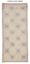 3x7 Old & Vintage Tukish Area Runner Rug