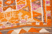 3x7 Old & Vintage Turkish Area Runner Rug