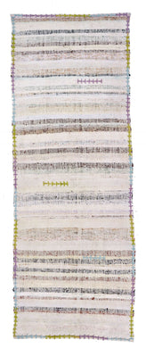3x7 Colorful Vintage Turkish Area Rug