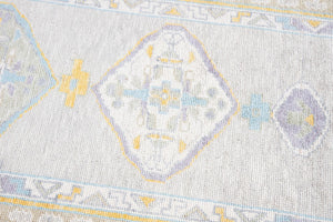 3x8 Modern Oushak Area Runner Rug