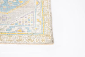 3x8 Modern Oushak Area Runner Rug
