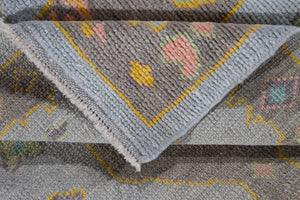 3x8 Modern Oushak Area Runner Rug