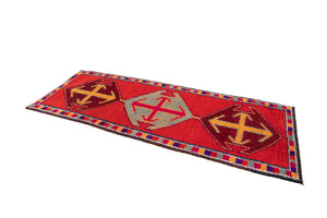3x8 Old & Vintage Turkish Area Runner Rug